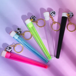 Pom Pom Cone Storage Tube Keychain – Pre-Roll Holder with O-Ring – 001_76c0bdab-956f-4d33-b194-ece706c57937.jpg