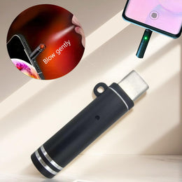 USB-C Electric Lighter – Plug & Blow, Windproof, No Charging – Black1-02.jpg