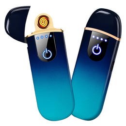 Rechargeable USB Lighter – Dual Arc, Touch Control, LED Display – BlueCyan-01.jpg