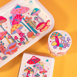 Colorful Musheroom Rolling Tray – COLORFULMUSHROOMROLLINGTRAY_1.jpg
