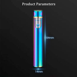 Smart Touch Lighter – Fingerprint Ignition, USB Rechargeable – HT87-Red-02.jpg