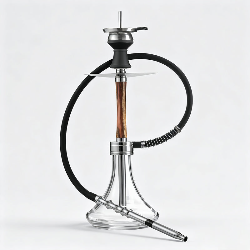 Gomba Hookah Set with Silicone Hose Bowl Tongs Mouth Tips Everything Accessories – HookahSetwithSiliconeHoseBowl_1.jpg