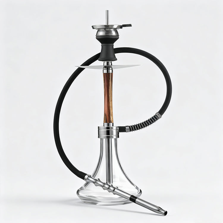 Gomba Hookah Set with Silicone Hose Bowl Tongs Mouth Tips Everything Accessories – HookahSetwithSiliconeHoseBowl_1.jpg