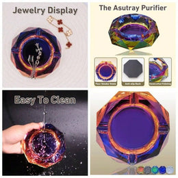 Blue Glass Ashtray – Sparkly Ash Tray for Home & Office – Main-002_d7f2ebac-617b-4ff6-ae9f-27d2551917a8.jpg