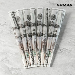 Gomba $100 Dollar Bill Pre Rolled Cones 50 Pcs/Jar – PreRolledCones_4.jpg