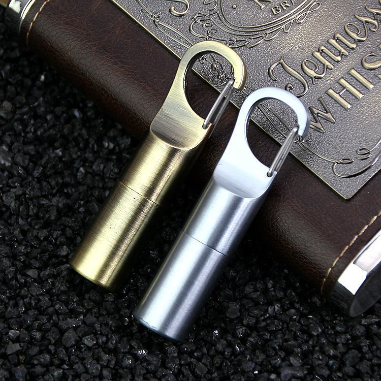 Mini Keychain Lighter – Windproof Kerosene Metal – SKU-01.jpg