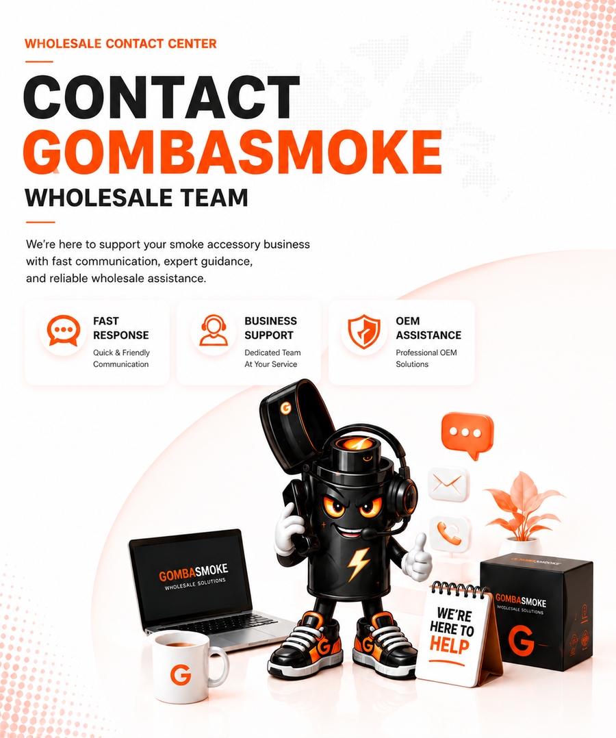 GOMBA wholesale smoke accessories supplier