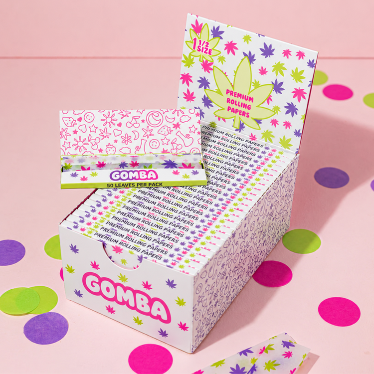 Gomba Wholesale Rolling Paper-90 Pcs/Booklet