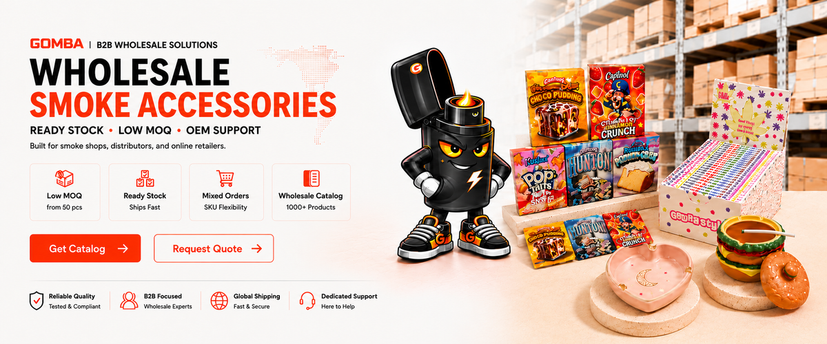 GOMBA wholesale smoke accessories supplier