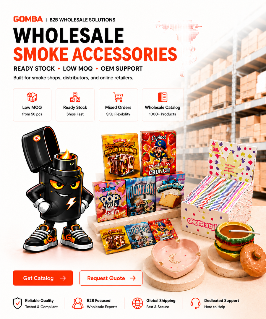 GOMBA wholesale smoke accessories supplier