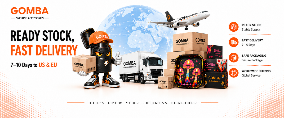 Gombasmoke wholesale smoke accessories banner