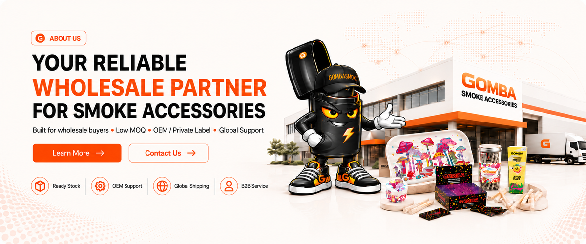 GOMBA wholesale smoke accessories supplier