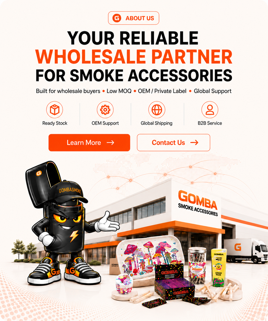 GOMBA wholesale smoke accessories supplier
