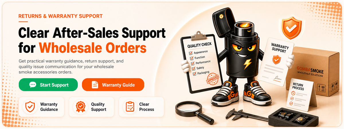 GOMBA wholesale smoke accessories supplier