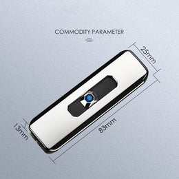 Electric USB Lighter – Rechargeable, Flameless & Windproof – thumbnailimage2ofVikakioozeCigarettesElectricUSBBatteryRecharge…